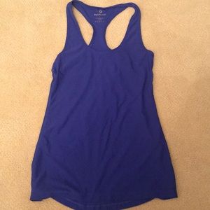 90 degree navy blue athletic tank top